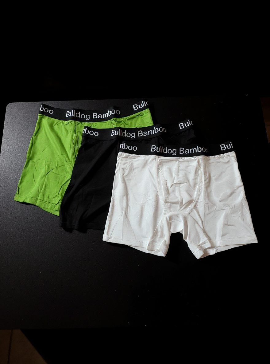 Bamboo Boxers 3 pack (plain)